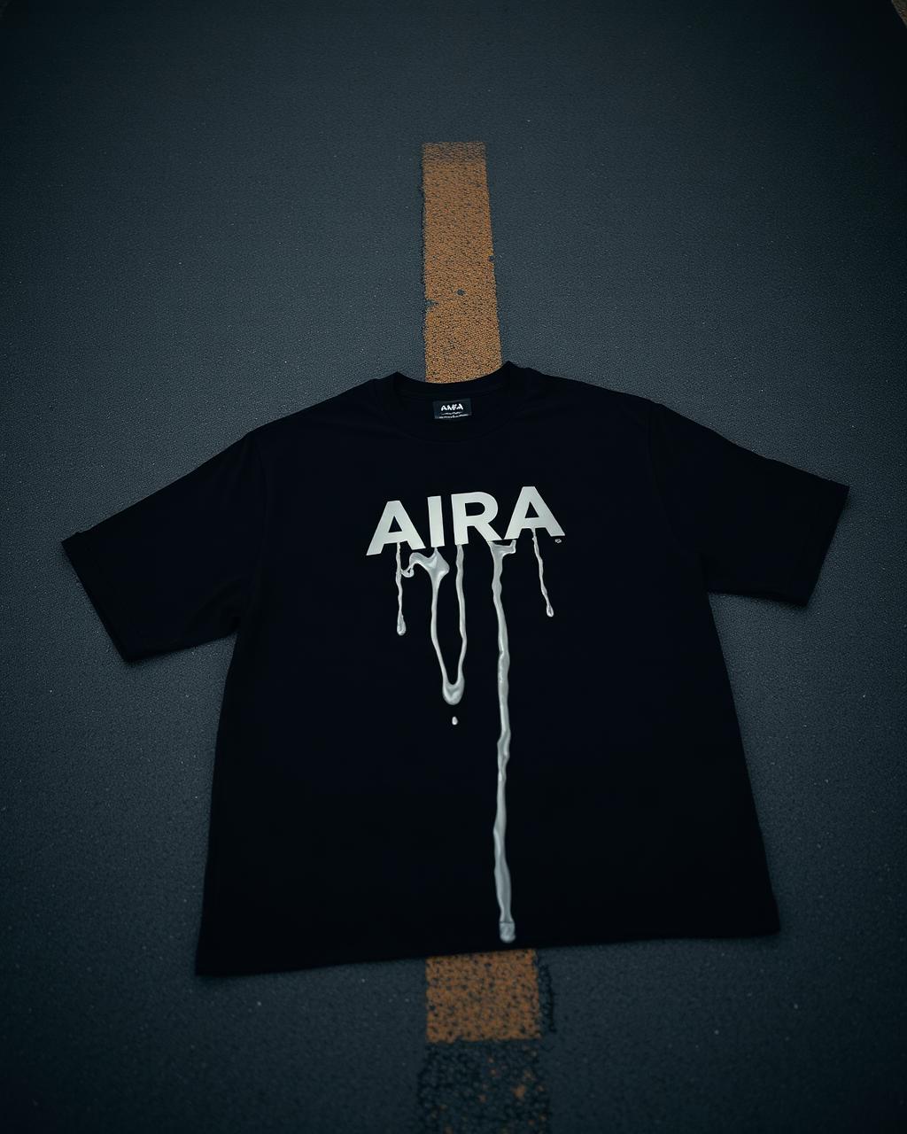 Graphite Drip Tee